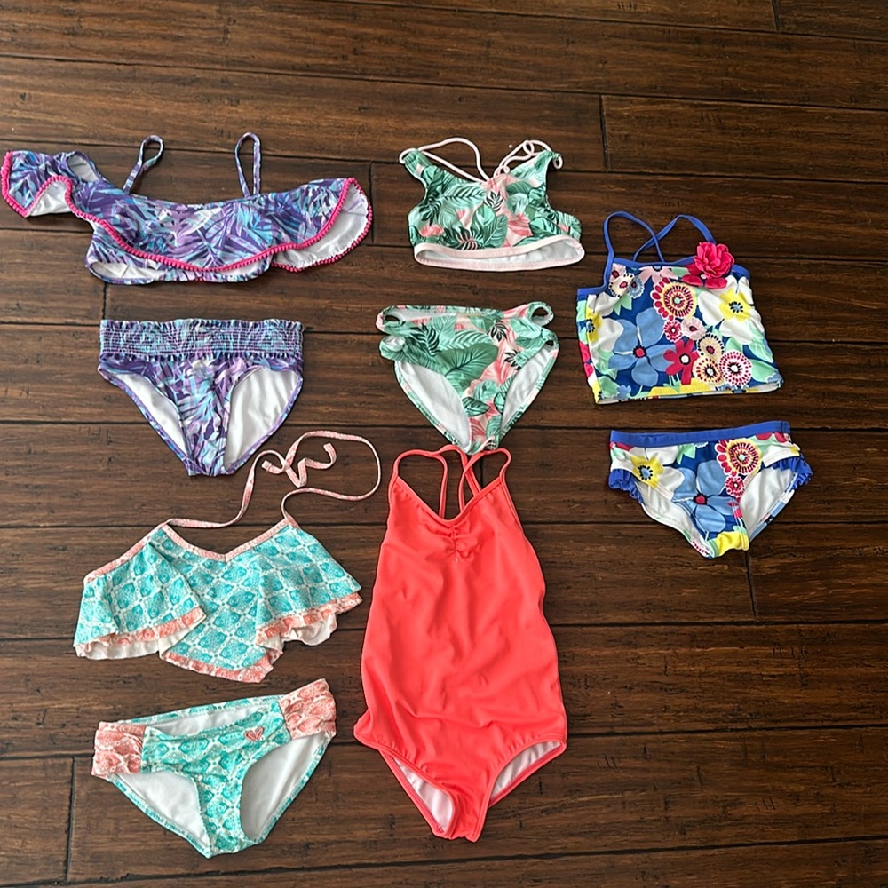 Size 7 Bathing Suit Bundle (5 suits)